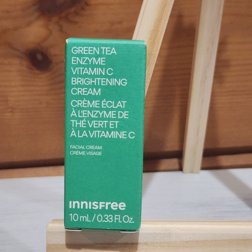 Innisfree Green Tea Enzyme Vitamin C Brightening Cream 0.33oz NEW